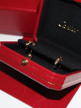 Cartier LOVE Hoop Earrings